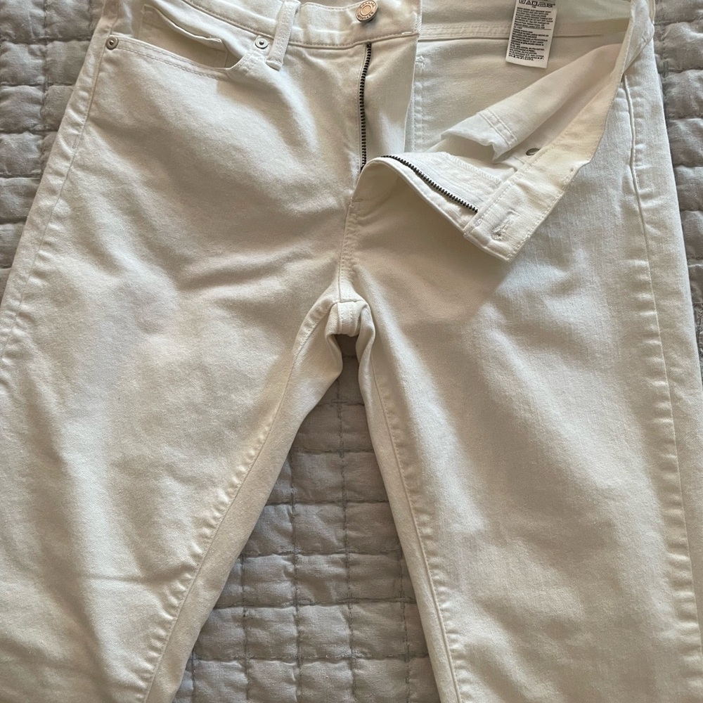 Banana Republic Premium Denim in White